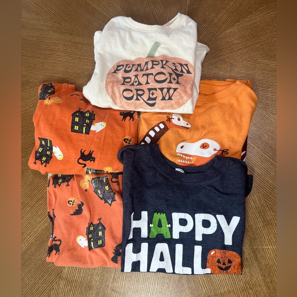 3T/4T toddler fall and Halloween clothing bundle set